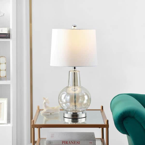 Atlas 24 in. Luster Glass Table Lamp