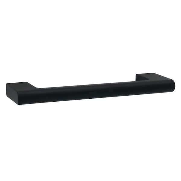 Vail 4 in. (102 mm) Center-to-Center Modern Matte Black Bar Drawer Pull