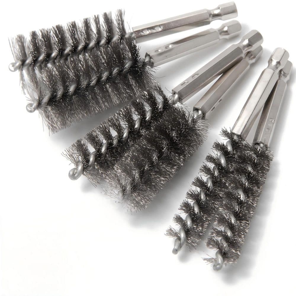 6-Piece Stainless Steel Copper Tube Pipe Cleaner, Wire Bore Brushes for Power Drill price history on PriceWatchPro
