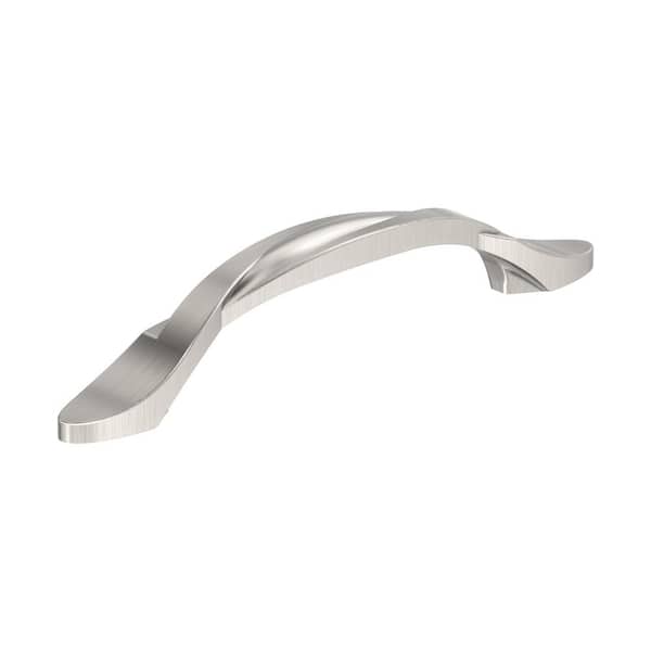 Amerock Intertwine 3-3/4 in. Center-to-Center Classic Satin Nickel Arch Cabinet Pull