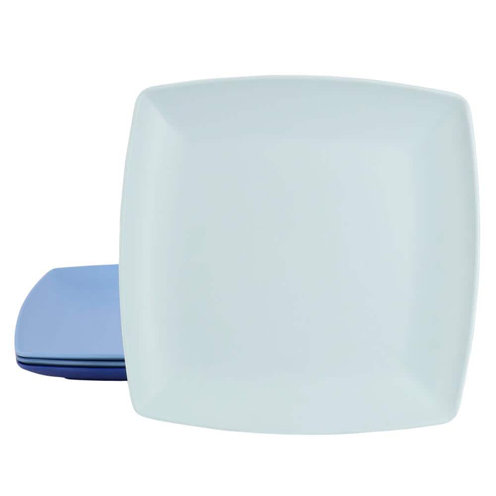 Gibson Home Grayson Piece Inch Square Melamine Dinner Plate