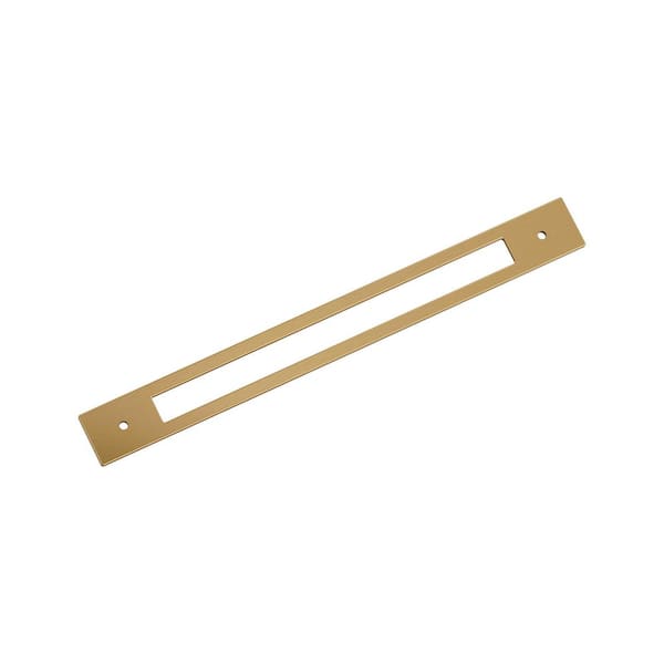 Amerock Ladera 10-1/16 in. Center-to-Center Rectangle Golden