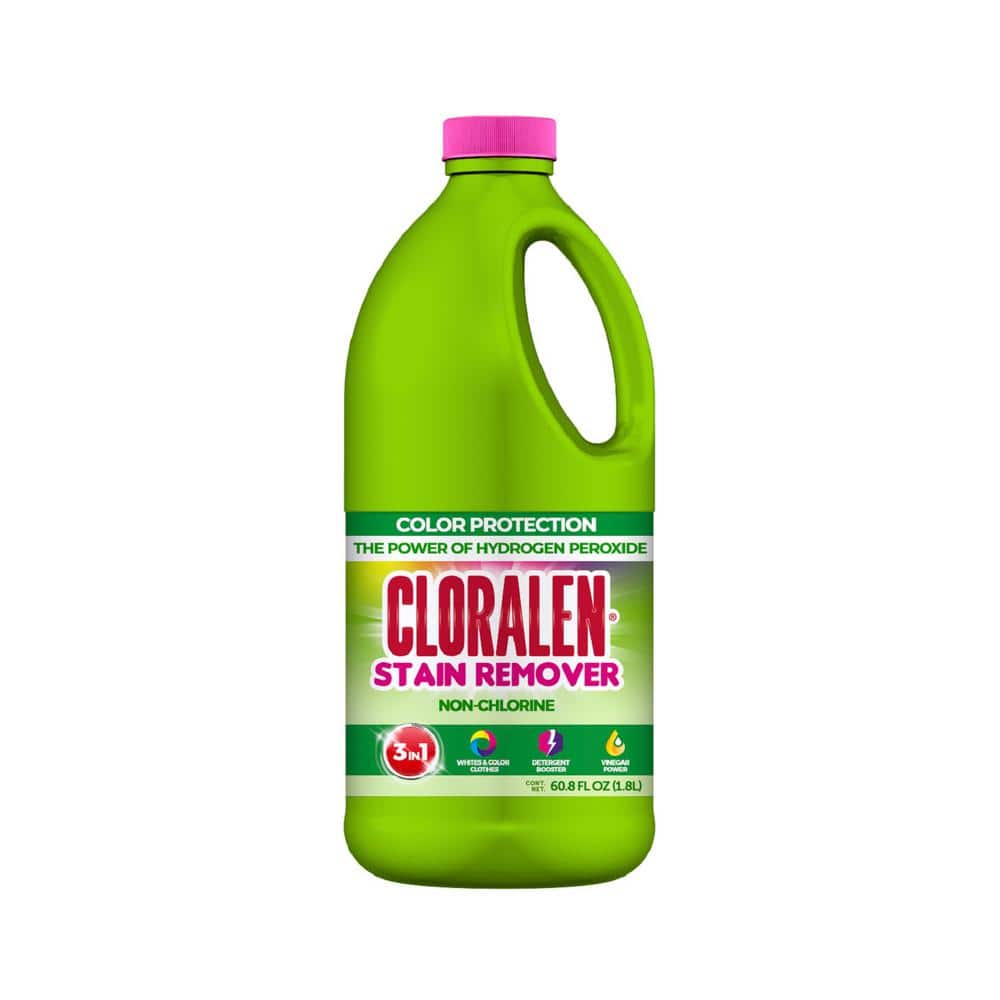 Cloralen 60.8 oz. Color Bleach with Vinegar Fabric Stain Remover0711