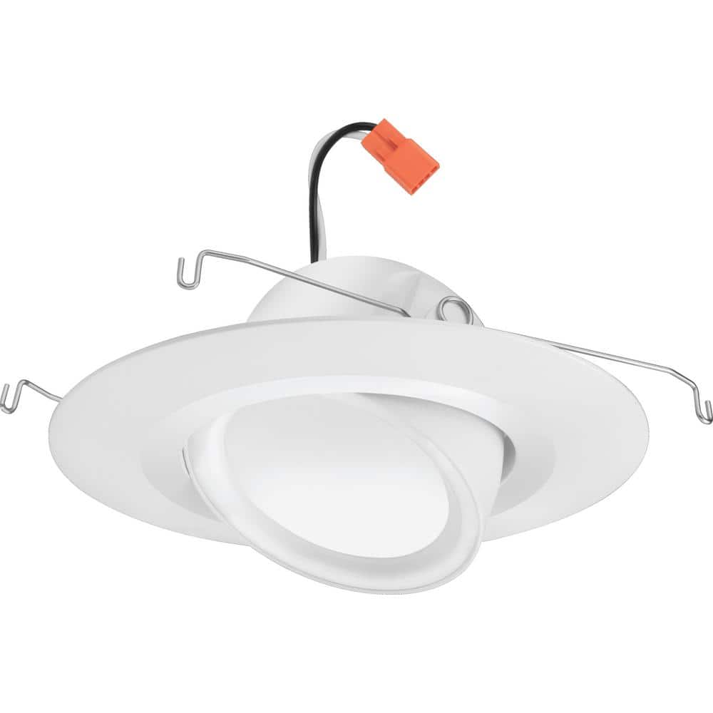 Adjustable White Aluminum LED Recessed Lighting Kit