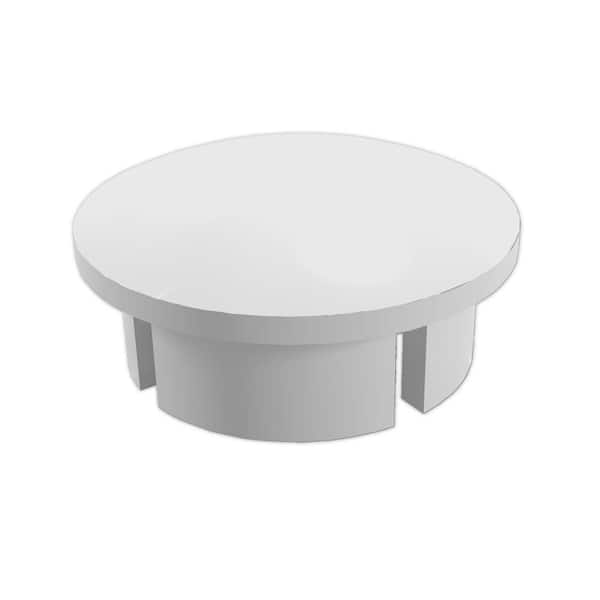 Formufit 1-1/4 in. Furniture Grade PVC Internal Dome Cap in White