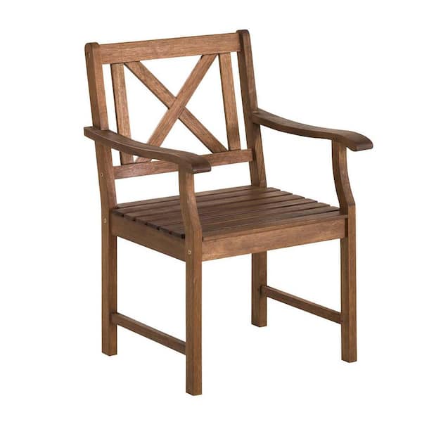 Evergreen Claremont Eucalyptus Wood Dining Chair