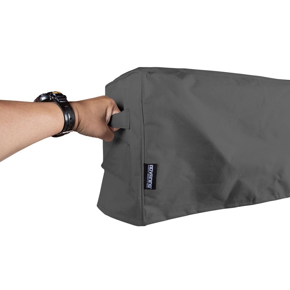 Gray 10' Heavy Duty Water Resistant Retractable Awning Cover
