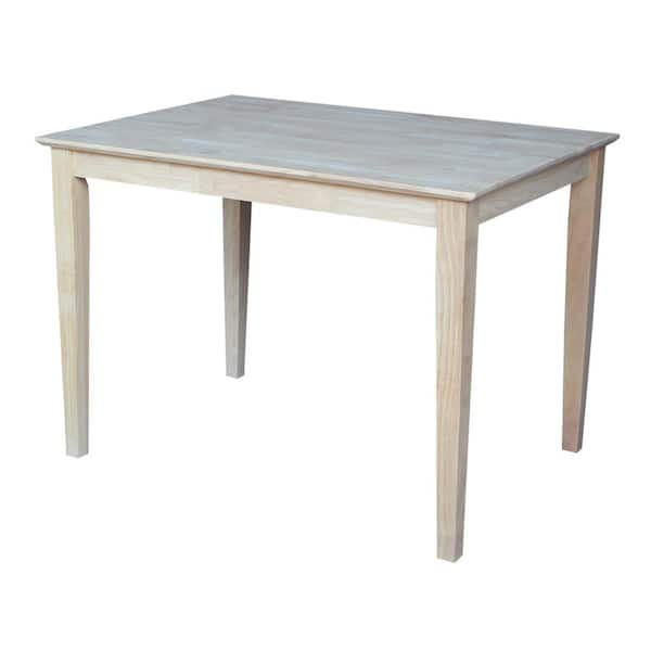 international concepts shaker dining table