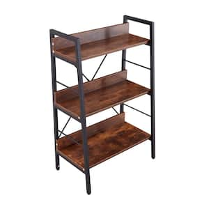 H Ladder Shelf Storage Shelves Rack Shelf Unit Metal Frame in Tiger