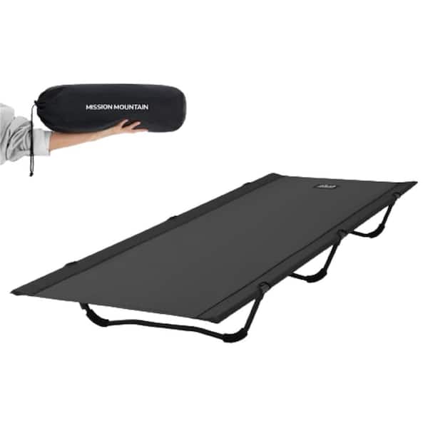 Unbranded 75 in. ‎Oxford Mesh Fabric Ultralight Foldable Camping Sleeping Cots for Outdoor Travel