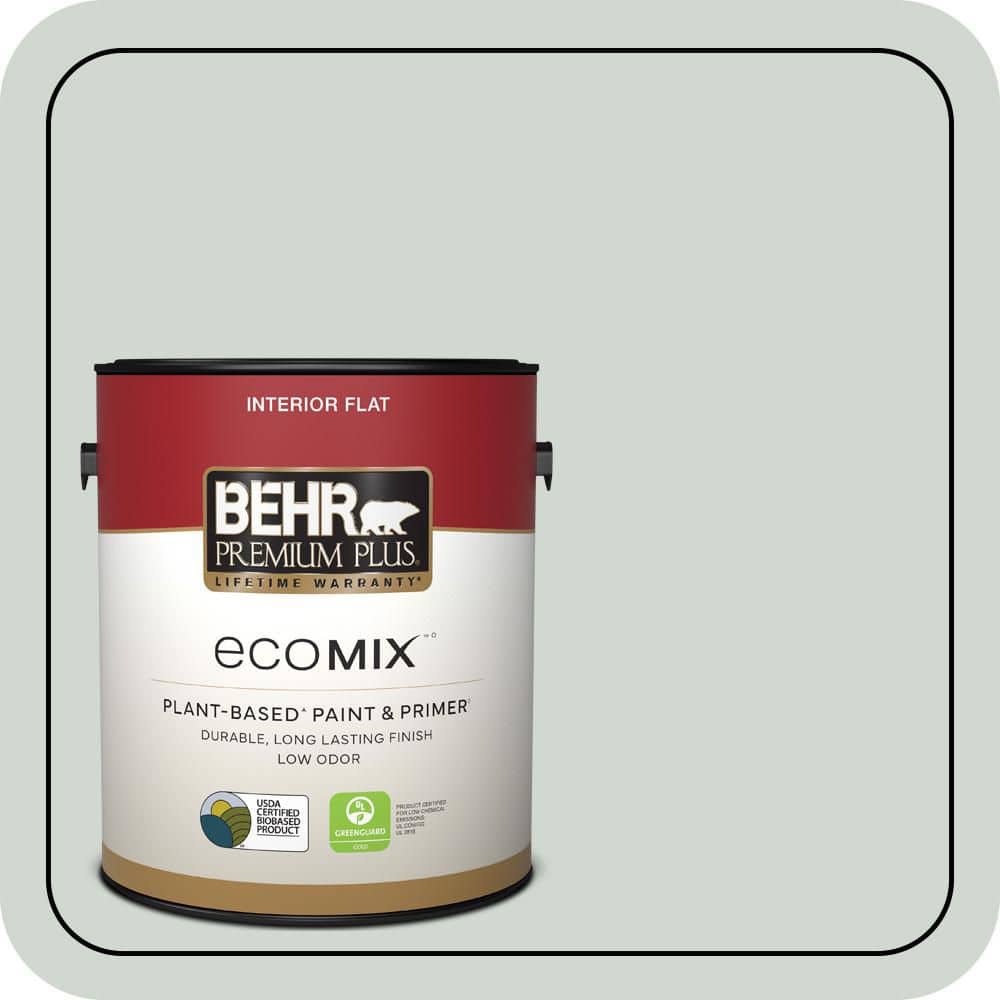 1 gal. Home Decorators Collection #HDC-CT-23 Wind Fresh White Flat EcoMix Plant-Based Interior Paint & Primer price history on PriceWatchPro