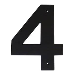 3 in. Helvetica House Number 4