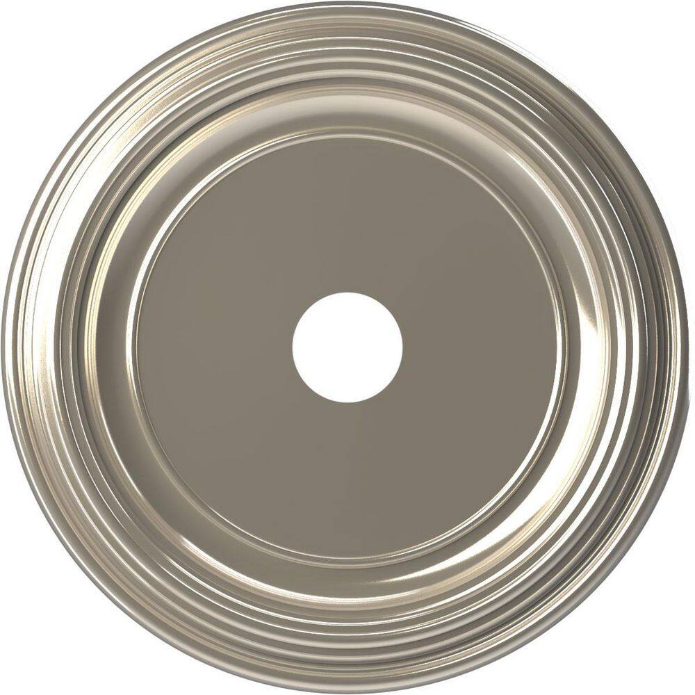 37x26 Inch Piedmont Ceiling Medallion - Primed White Urethane For Easy Installation & Painting