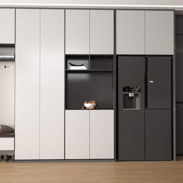 2-Roll Chalk White 15. 75 in. x 118 in. Peel and Stick Wallpaper, Waterpoof Contact Paper(Cover 25.6 sq. ft. )