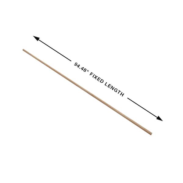 French Oak Del Prado/Terzo 0.59 in. Thickness x 1.023 in. Width x 94.48 in. Length Quarter Round Molding