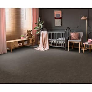 Wheatfield - Granite - Gray 34 oz. SD Polyester Pattern Installed Carpet