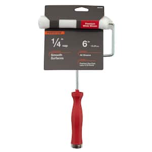 6 in. Shed Resistant Mini Paint Roller with Handle and Roller Cover