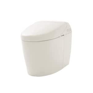 Neorest RH 2-Piece 0.8/1.0 GPF Dual Flush Elongated ADA Comfort Height Integrated Bidet Toilet in Cotton White