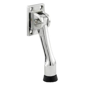 Everbilt Satin Chrome Commercial Grade Kick Down Door Stop 28387 - The Home  Depot