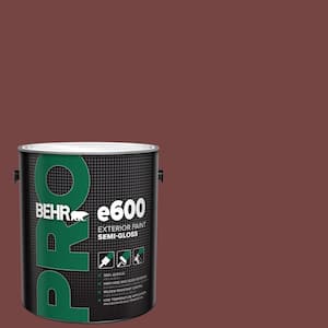 1 gal. #S130-7 Cherry Cola Semi-Gloss Acrylic Exterior Paint