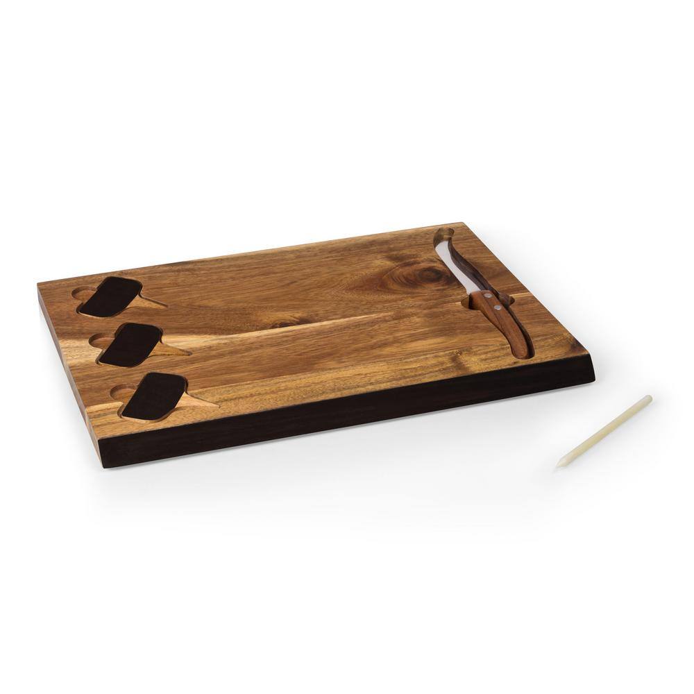 TOSCANA Delio Acacia Cheese Cutting Board & Tools Set