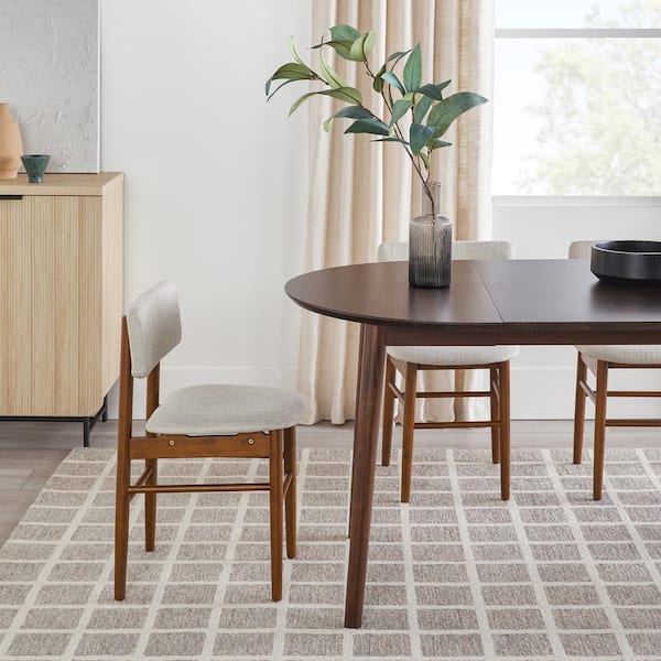 Walker Edison Furniture Company Mid-Century Modern Oval Walker Edison Furniture Company Mid-Century Modern Oval