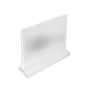 11 in. x 8.5 in. Horizontal Top Load Acrylic Sign Holder (10-Pack)