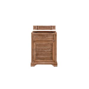 Savannah 26 in. W x 23.3 in. D x 33.5. in. H Single Bath Vanity Cabinet Without Top in Driftwood