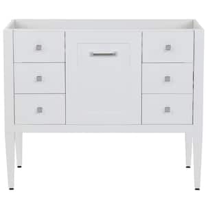 Hensley 42 in. W x 22 in. D Bath Vanity Cabinet Only in White