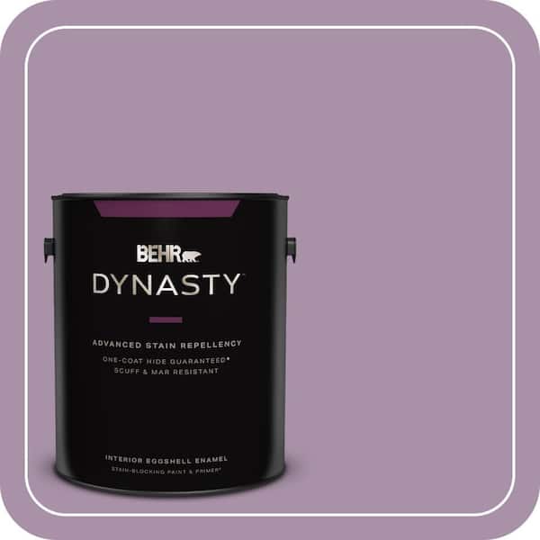 BEHR DYNASTY 1 gal. #670D-5 Garden Flower Eggshell Enamel Interior Stain-Blocking Paint & Primer