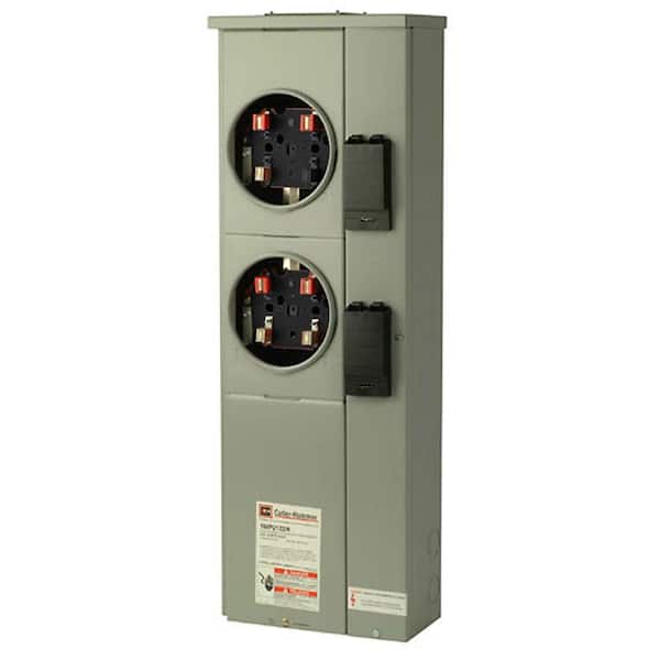 Eaton 200 Amp Ring Type Underground Group Meter Socket