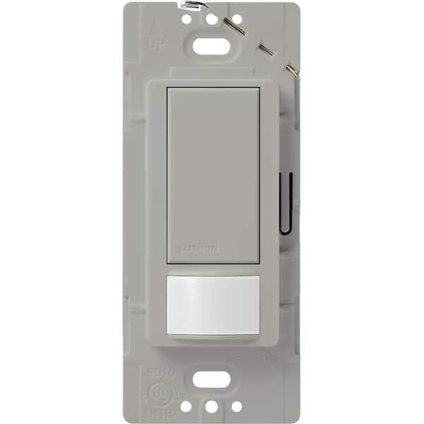 Lutron Maestro VacancyOnly Sensor Switch, 2 Amp/SinglePole, No