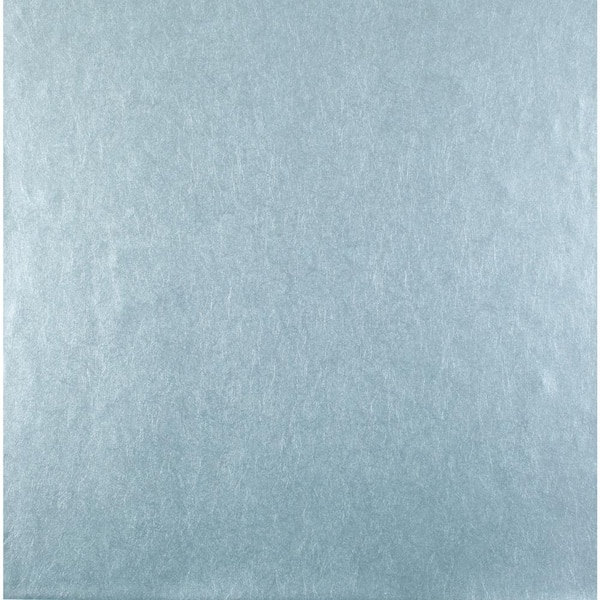 York Wallcoverings Blue Oasis Wallpaper, 27-in by 27-ft
