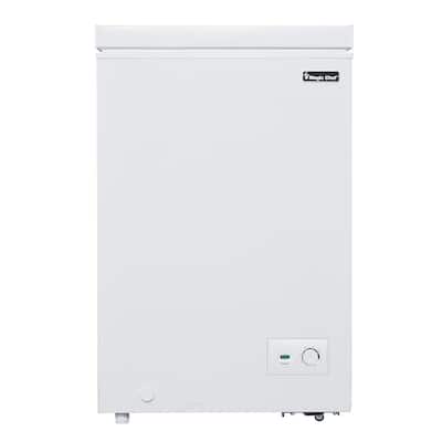 3.5 cu. ft. Manual Defrost Chest Freezer in White