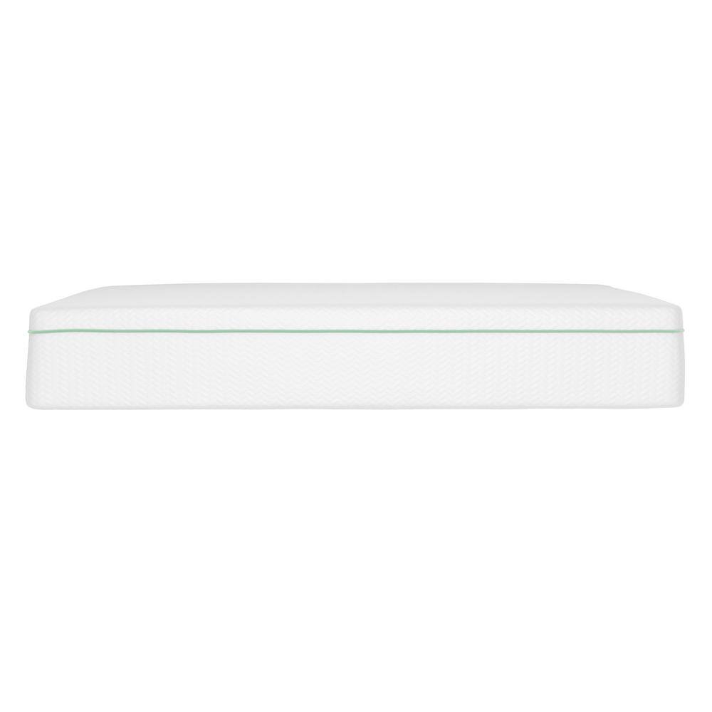 Queen Medium-Firm Gel Memory Foam Mattress with Cooling Cover