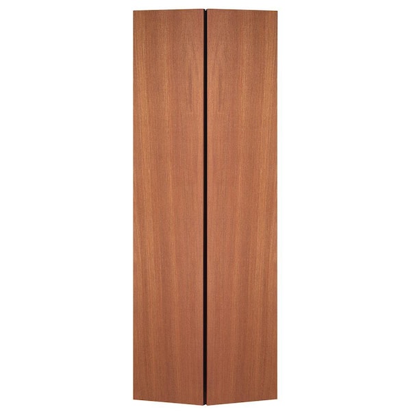 Masonite 30 in. x 80 in. Flush Hardwood Hollow-Core Smooth Unfinished Composite Bi-fold Interior Door