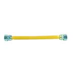 ProCoat 3/4 in. FIP x 3/4 in. FIP x 12 in. Stainless Steel Gas Connector 5/8 in. O.D. (180,000 BTU)