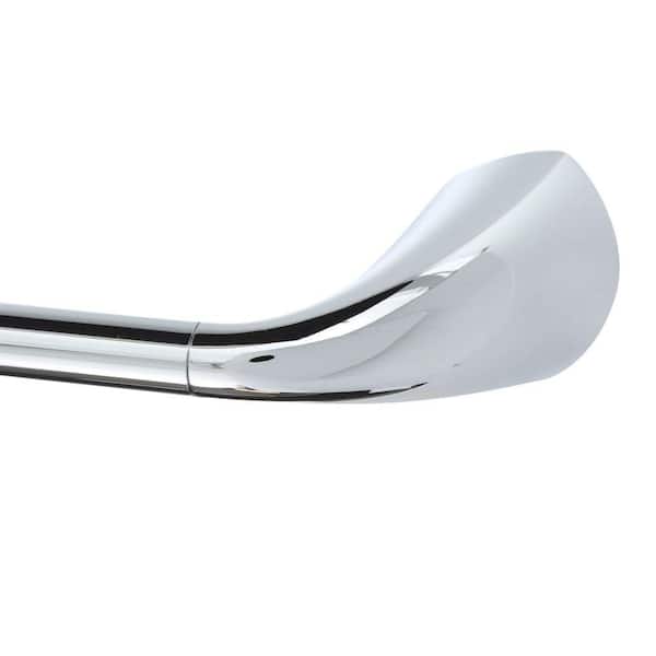 Alteo 24 in. Wall Mounted Towel Bar in Polished Chrome