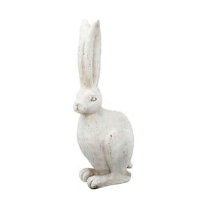White Small Rabbit Figurine