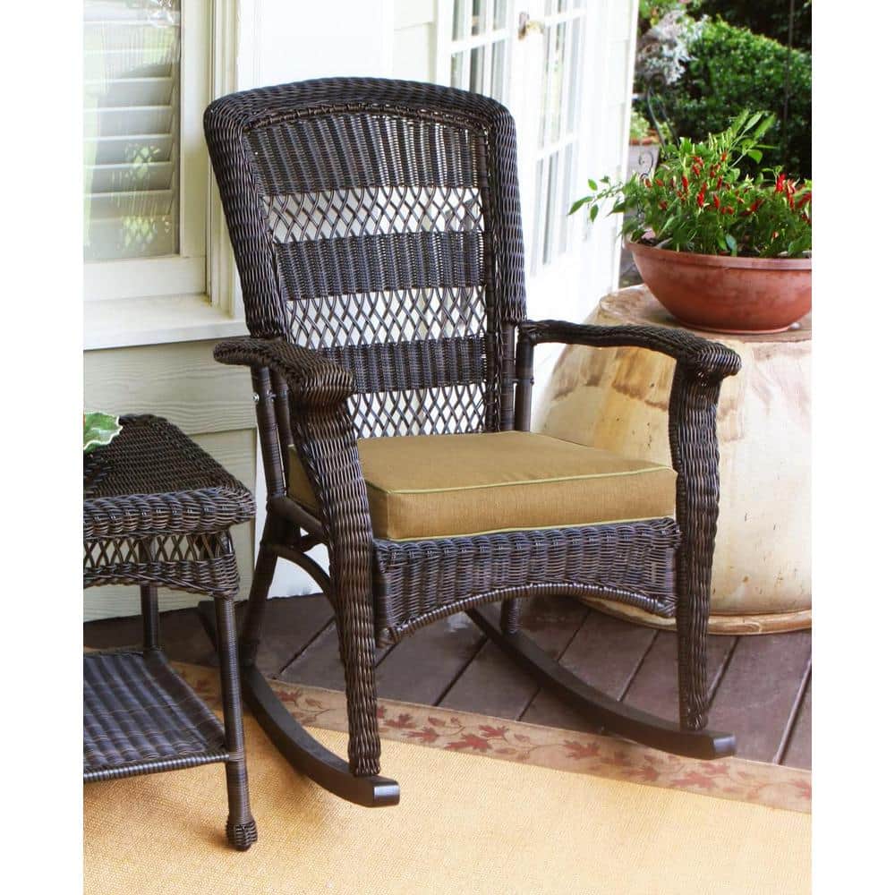 Tortuga Outdoor Portside Plantation, Polyresin Outdoor Rocking Chairs