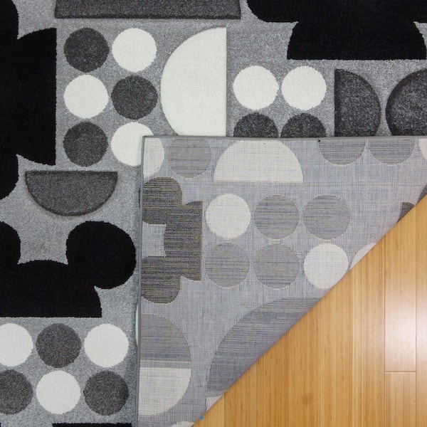 Black Mickey Mouse Louis Vuitton Runner Rug in 2023