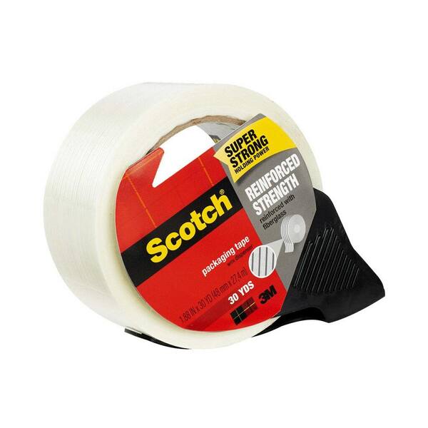 3m 1 88 in x 30 yds scotch reinforced strength shipping strapping packaging tape 8950 rd dc the home depot limeloop