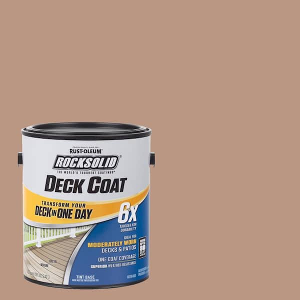 1 gal. Buckskin Exterior 6X Deck Coat
