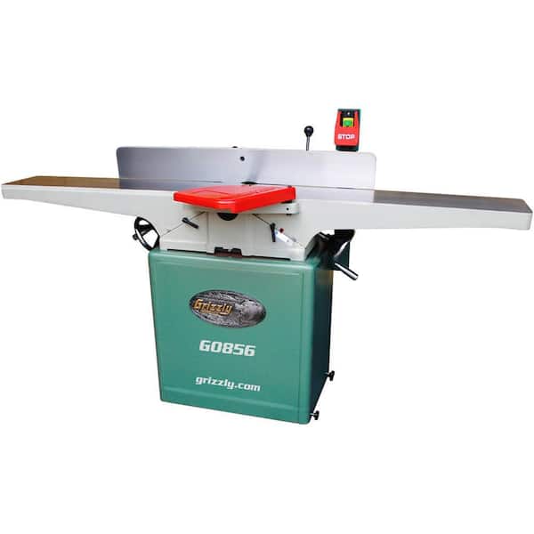 Grizzly Industrial 8 in. x 72 in. Jointer with Helical Cutterhead and Mobile Base