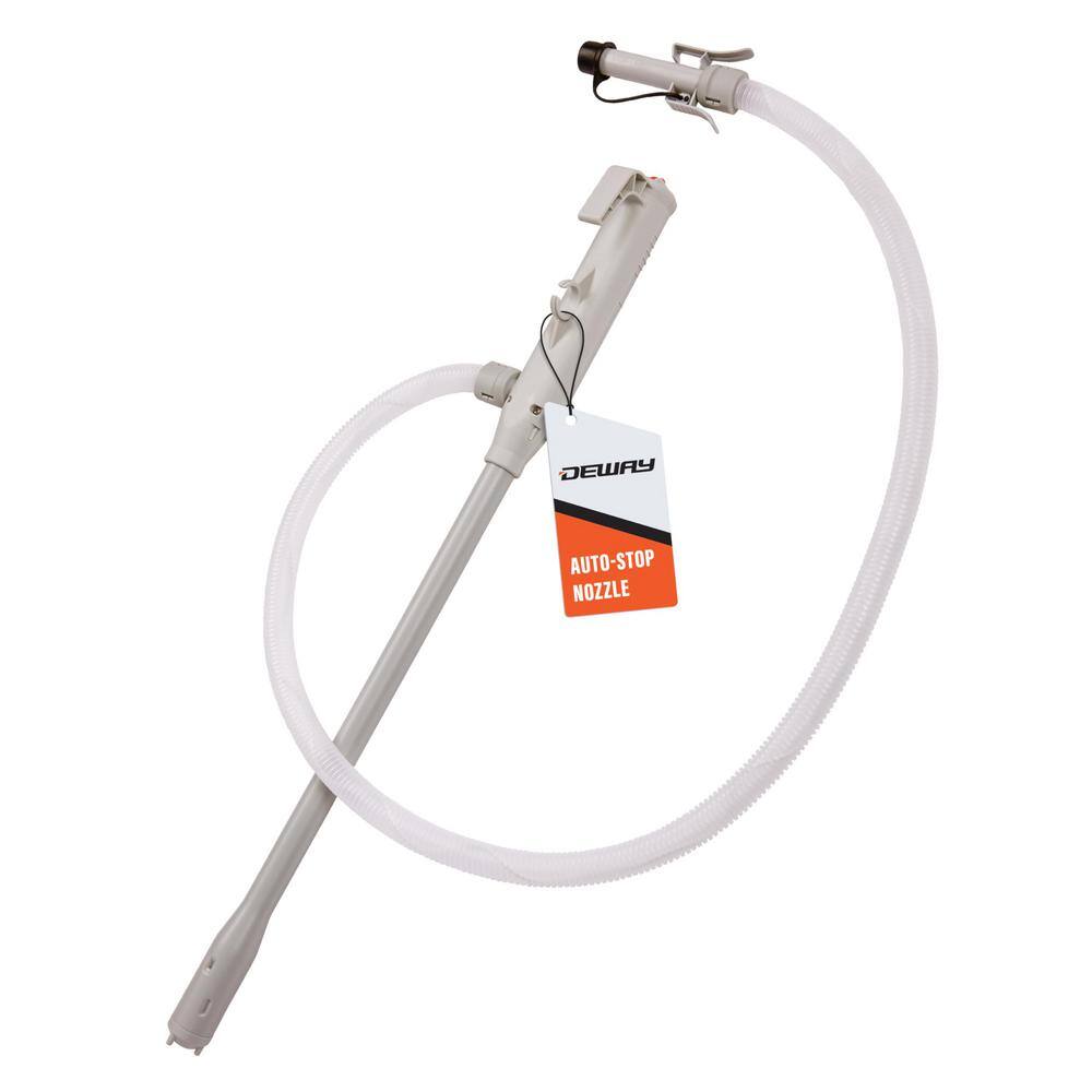 Battery-Powered Stick Fuel Transfer Pump W/Auto-Stop Nozzle, 3.2 GPM Flow Rate and 51 in. Clear Hose price history on PriceWatchPro