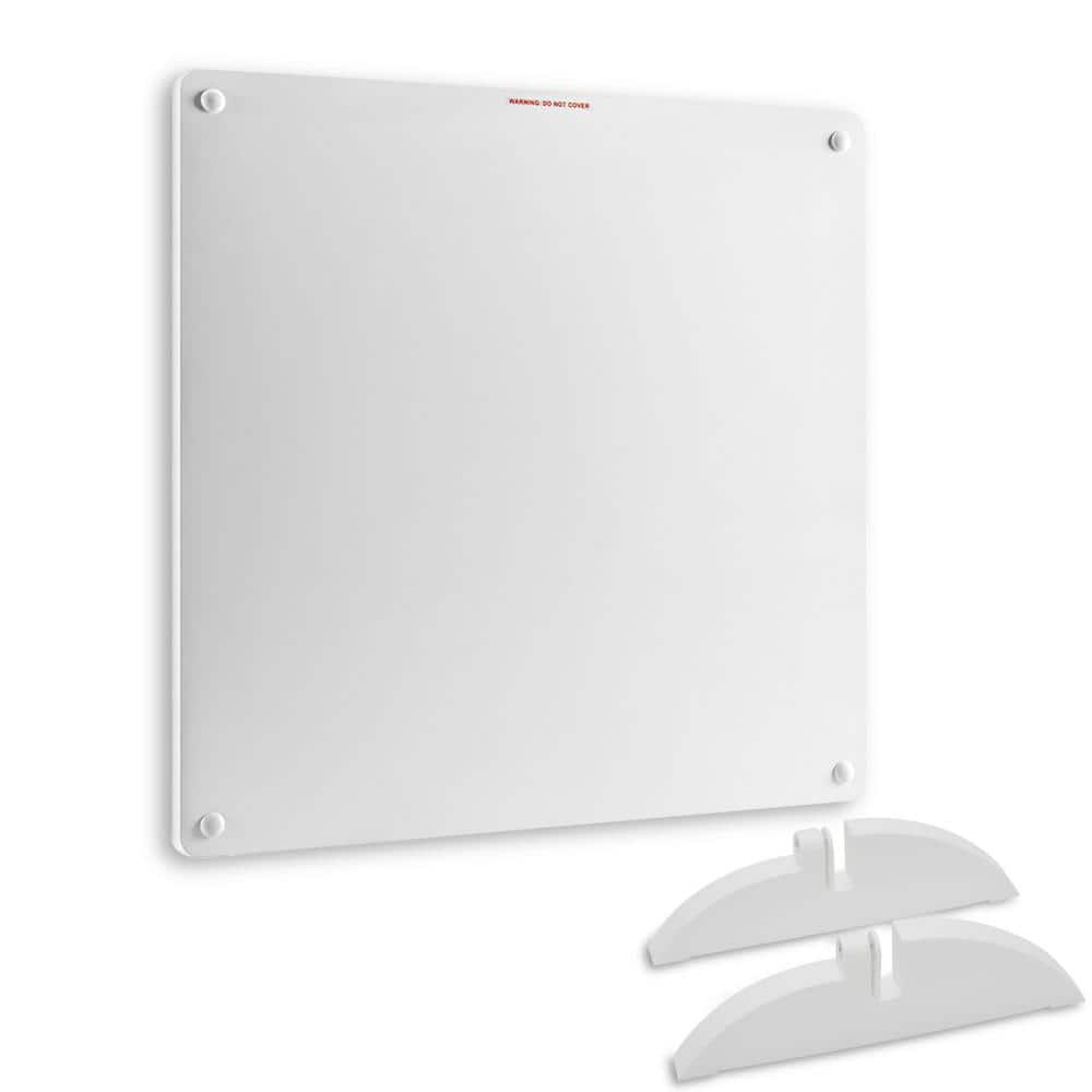 Cesicia 400-Watt Ceramic Wall Mounted/Freestanding Heater Panel with ...