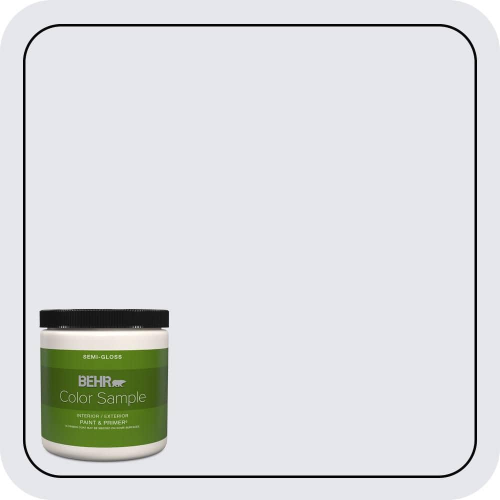 8 oz. #610A-1 Lilac Murmur Semi-Gloss Interior/Exterior Paint & Primer Color Sample price history on PriceWatchPro