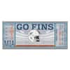 FANMATS NFL - Cleveland Browns 30 in. x 72 in. Indoor Ticket Runner Rug  23117 - The Home Depot