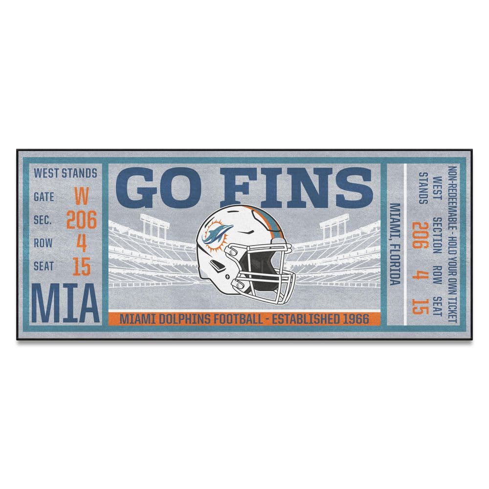 NFL - Los Angeles Chargers Ticket Runner 30x72