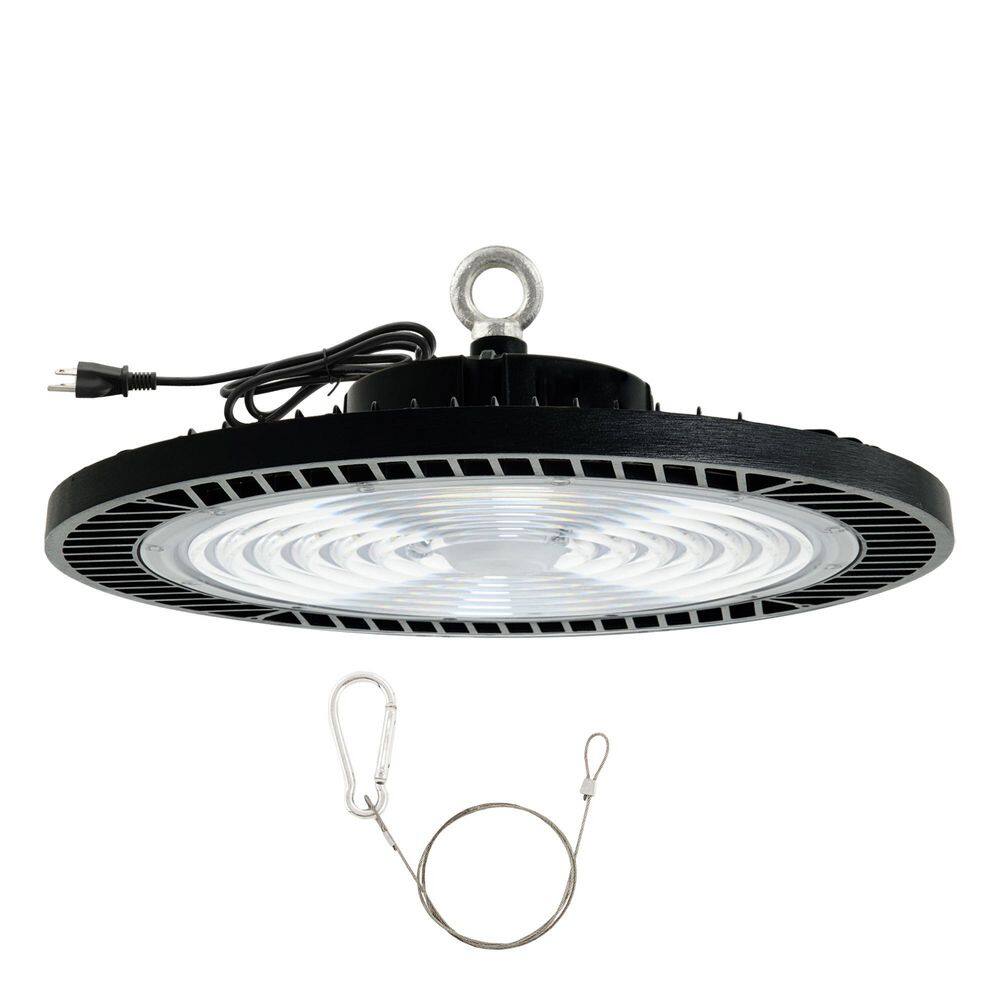 1-Pack 240W Black UFO LED High Bay Light 5000K 36000LM with Plug AC100-277V Commercial Lighting for Warehouse/Shop/Barn price history on PriceWatchPro